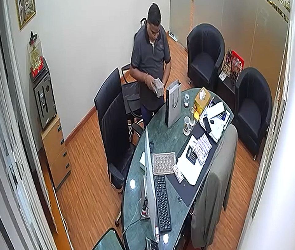 How authorities trace BlueChip scam money trail; CCTV shows founder stuffing cash into bags