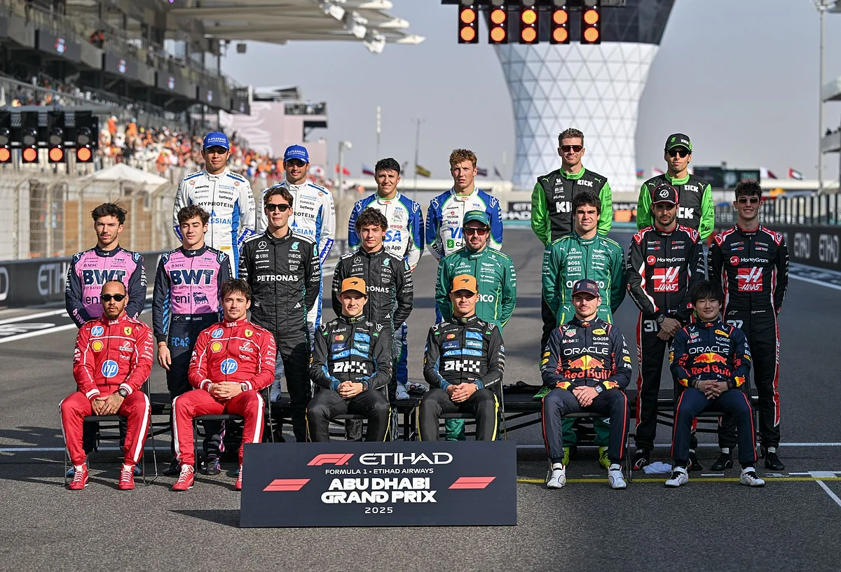 Abu Dhabi Grand Prix: F1 title contenders shake hands before the gloves go on