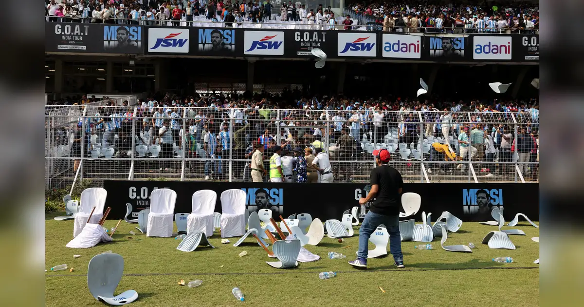 Essi Armested India: Organiser of Messi's Kolkata event arrested after chaos at Salt ...