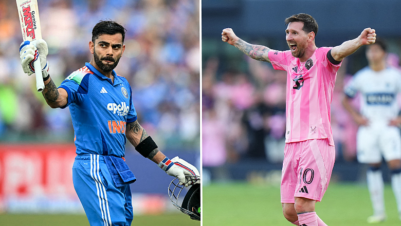 Will Virat Kohli meet Lionel Messi? Indian fans speculate as cricketer lands in Mumbai 