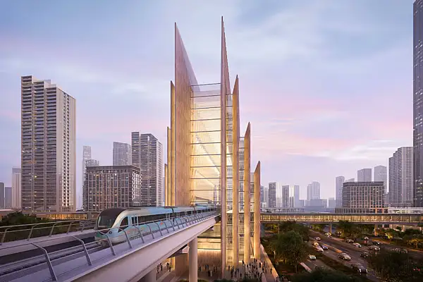 Line Number Ios Dubai Metro Blue Line route map; number of elevated, underground ...