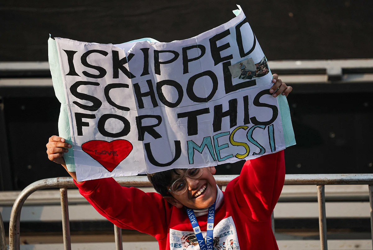 Lionel Messi reaches New Delhi, football icon's final pit stop in India