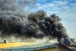 UAE: Fire erupts in Sharjah Industrial Area, eyewitnesses report