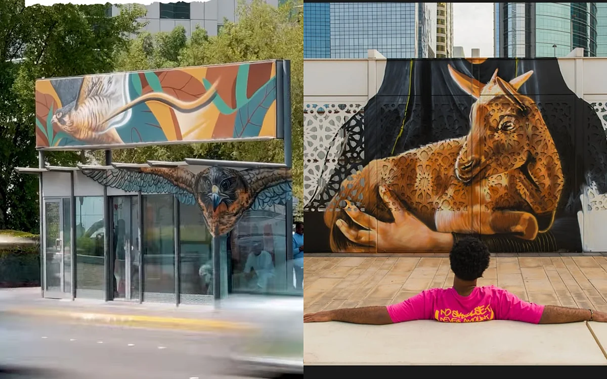 Look: Abu Dhabi turns buildings, streets into open-air galleries with 400 artworks