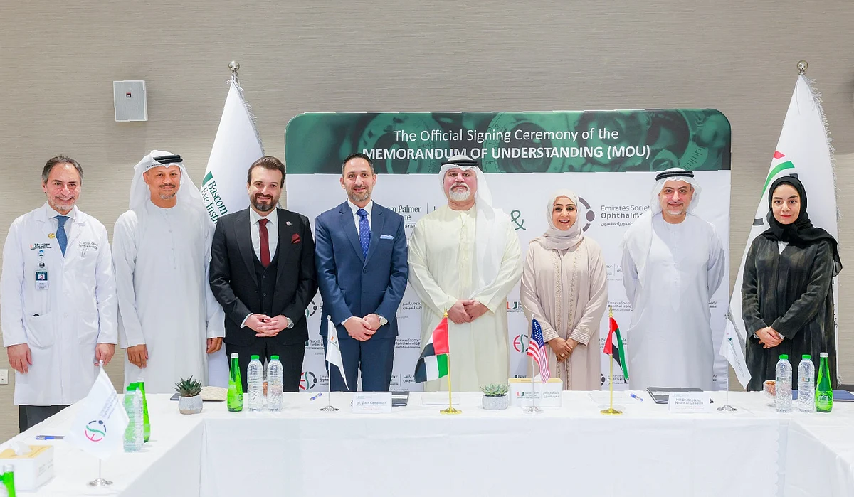 Bascom Palmer Eye Institute Abu Dhabi, Emirates Society of Ophthalmology sign strategic partnership agreement