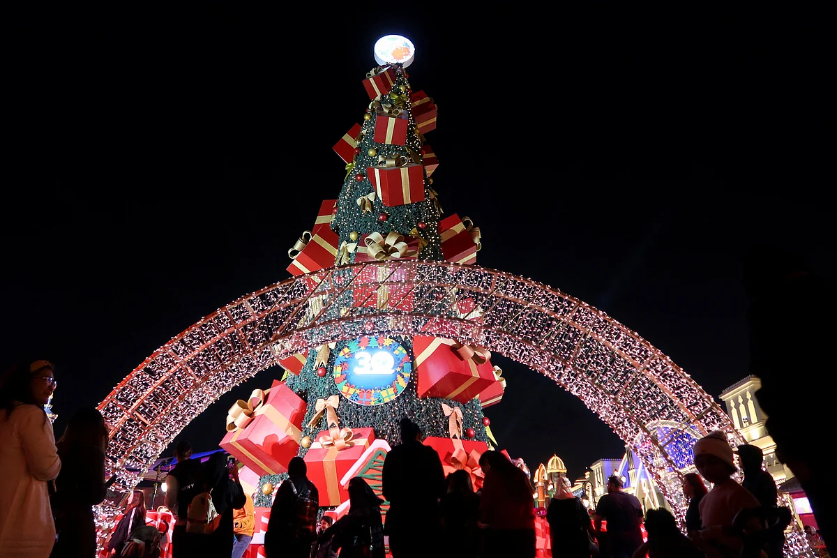 In pictures: How Dubai is celebrating Christmas this year