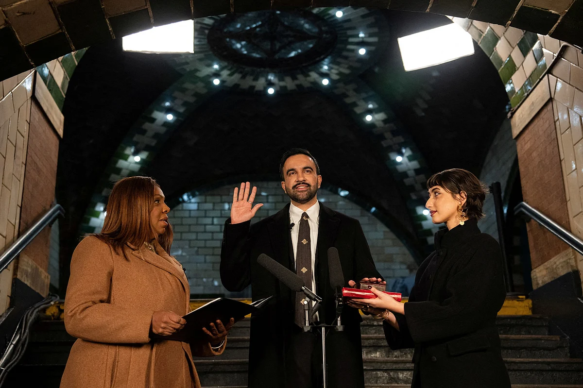 Zohran Mamdani becomes first New York mayor to use Holy Quran at swearing in ceremony