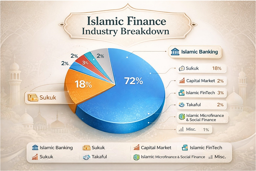 Global Islamic finance set to hit $6 trillion in 2026 as industry posts strong double‑digit growth
