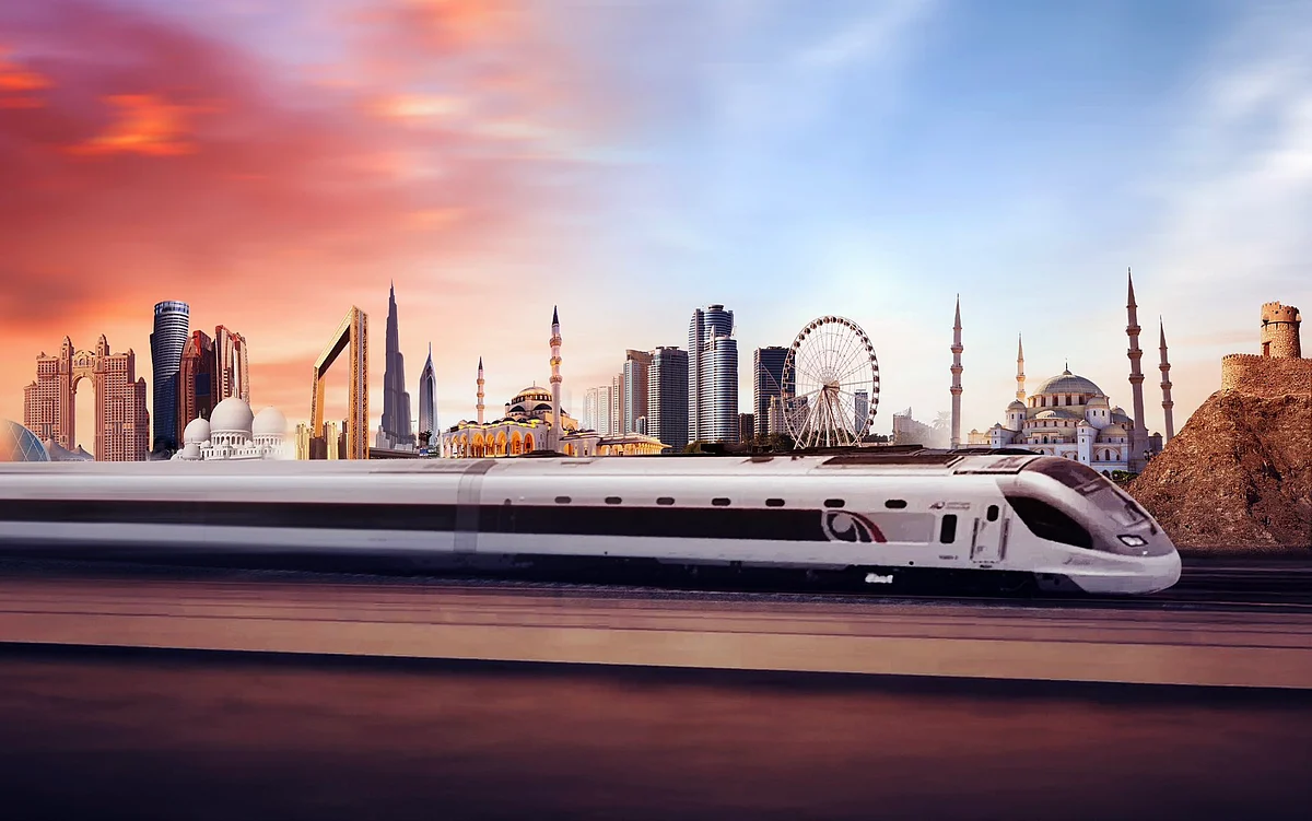 Etihad Rail’s latest passenger train station map: Your guide to UAE’s rail journey