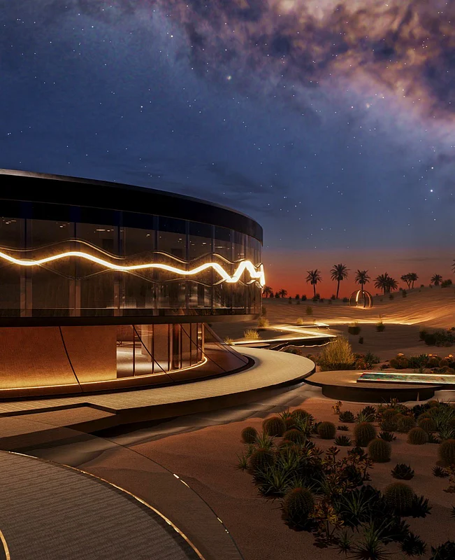 Dubai: ‘Rivers of art’ flow through the desert in 10km immersive artwork 