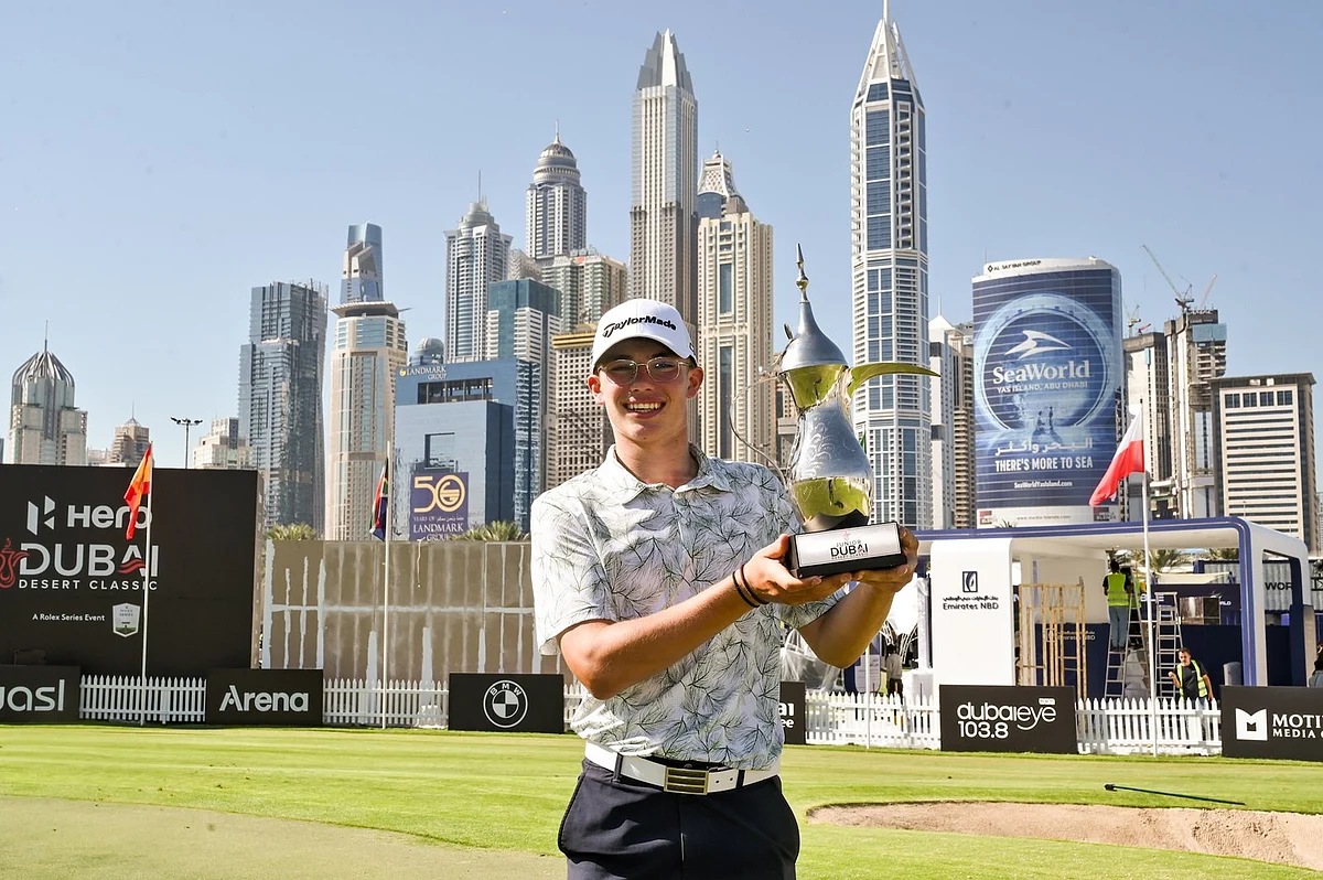 Rising Czech star Louis Klein back in Dubai to defend Junior Desert Classic Crown
