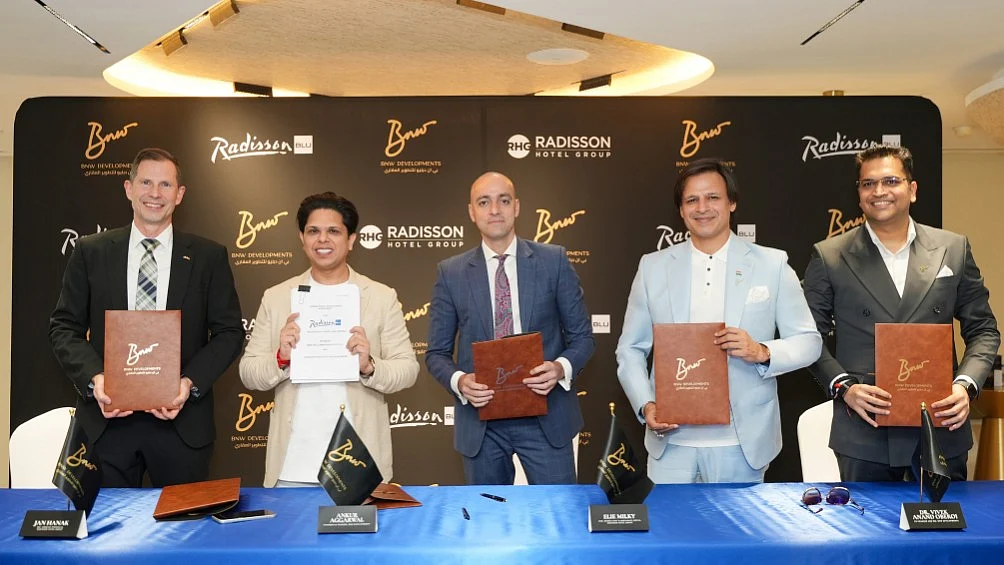 BNW Developments and Radisson Hotel Group announce the signing of Radisson Blu Hotel and Radisson Blu Residences at RAK Central, Ras Al Khaimah