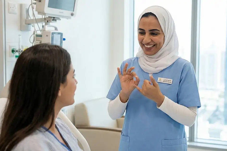 Arabic Sign Language Instructors Dubai to organise world’s largest virtual sign language class | Khaleej ...