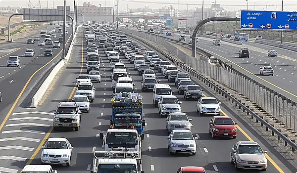 Dubai Police warn motorists of accident on Sheikh Mohammed bin Zayed Road opposite DXB