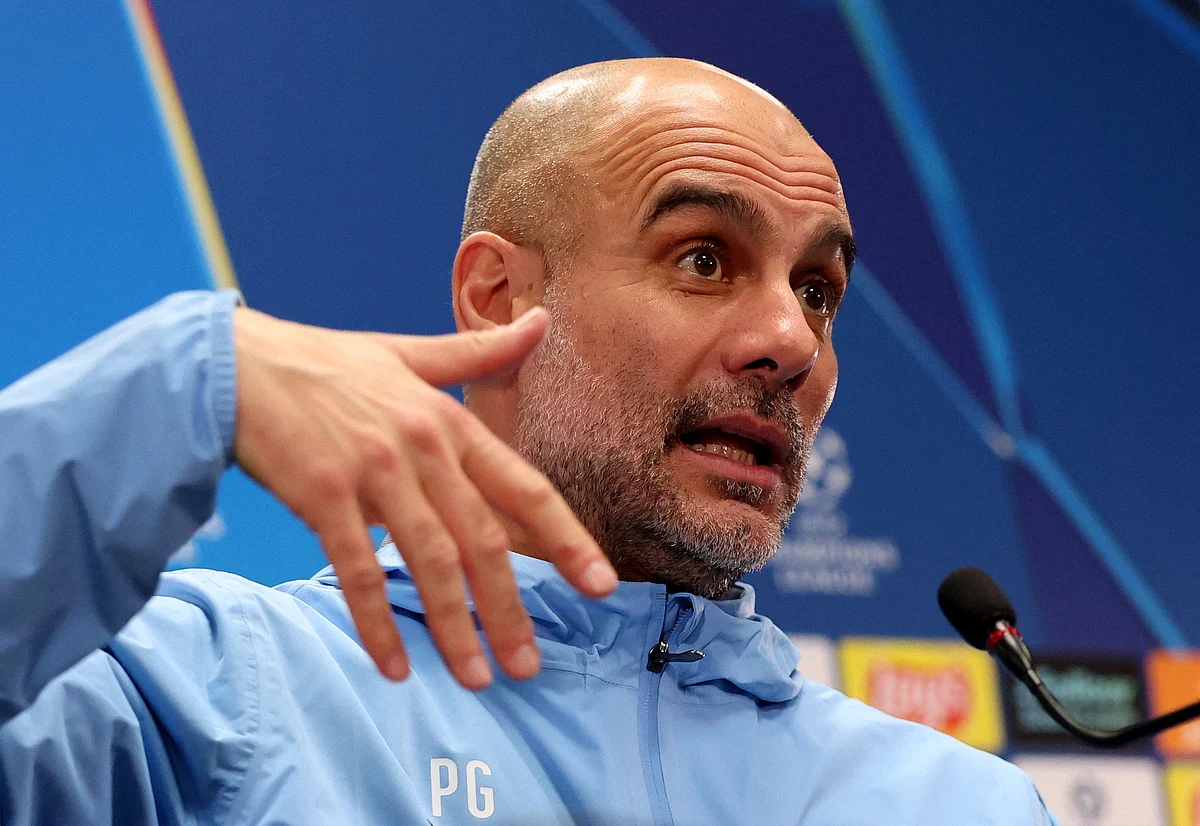 Guardiola shrugs off derby defeat as City focus on Champions League progress