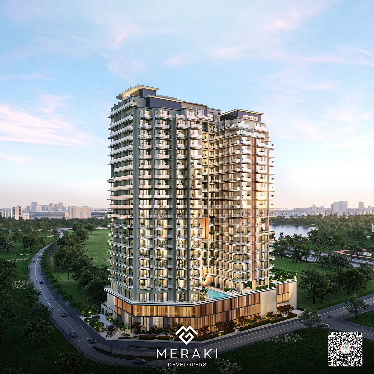Meraki Developers launches wellbeing-focused Nirvana Residence 1 in the 
heart of Dubai Production City