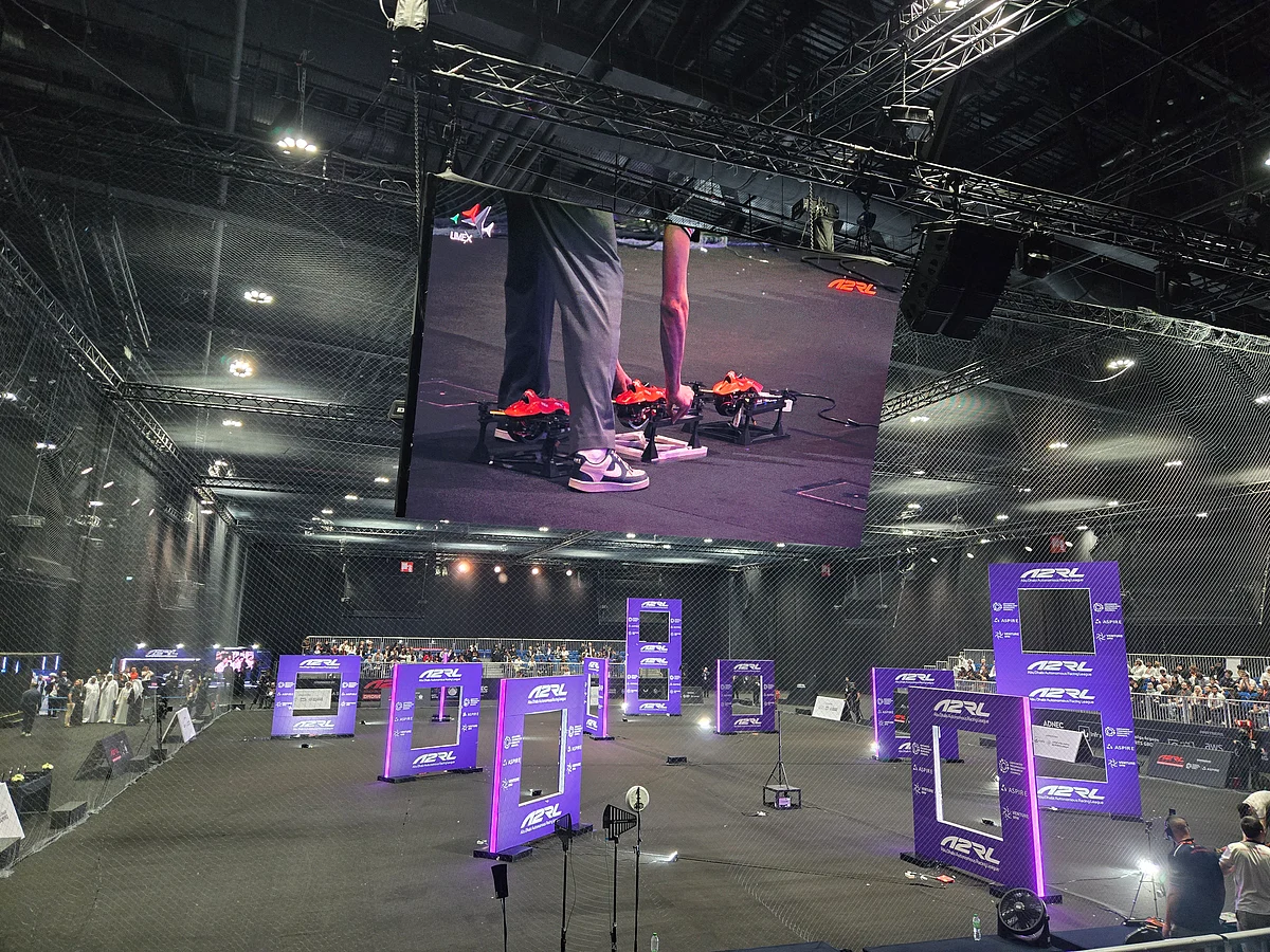 Watch: Human edges AI in dramatic drone racing finale in Abu Dhabi