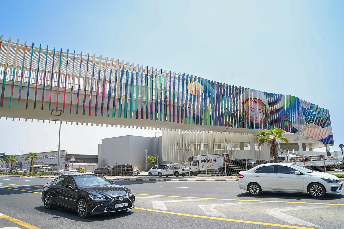 Dubai's RTA unveils mural-painted bridge, 4km cycling tracks in Al Quoz