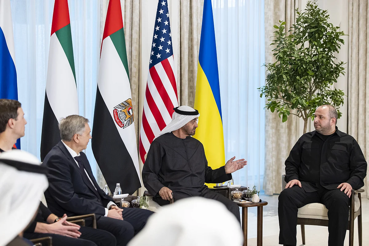 Ukraine says Abu Dhabi talks with Russia were constructive; next round on February 1