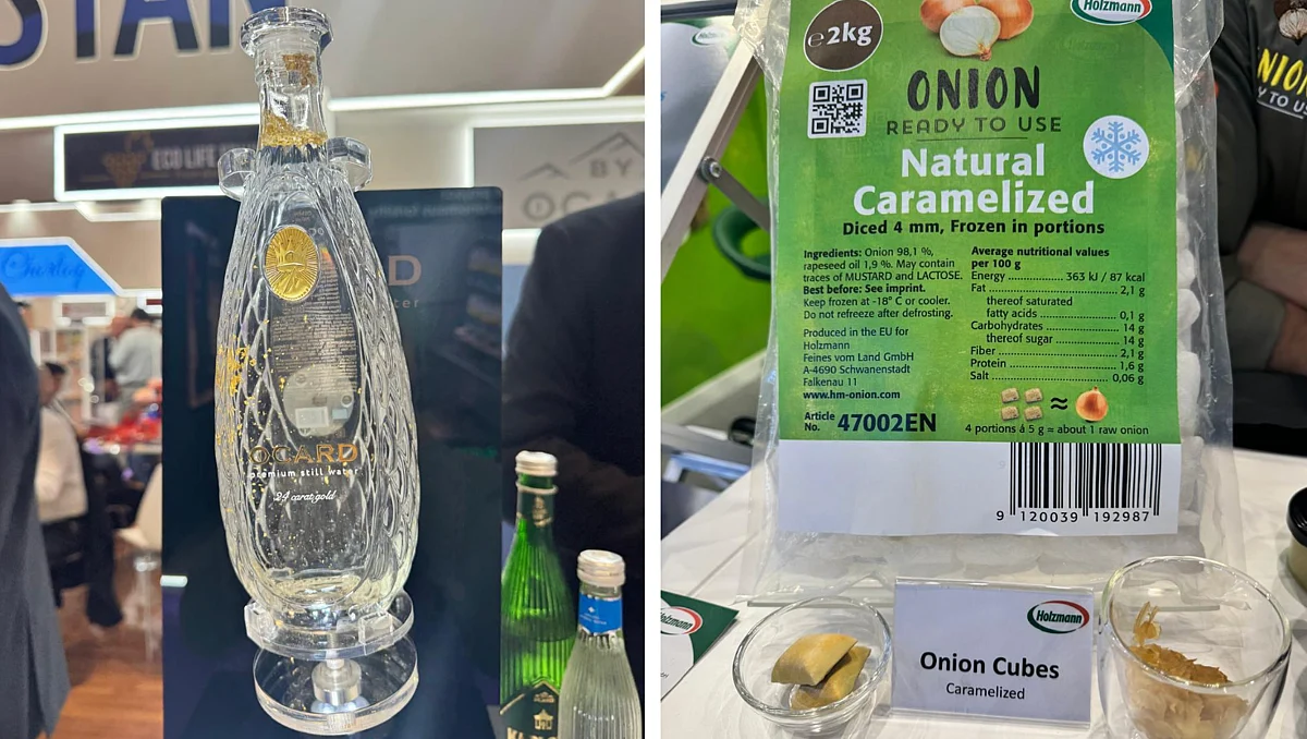 Water with gold flakes, frozen onions: 10 cool things to check out at Gulfood in Dubai