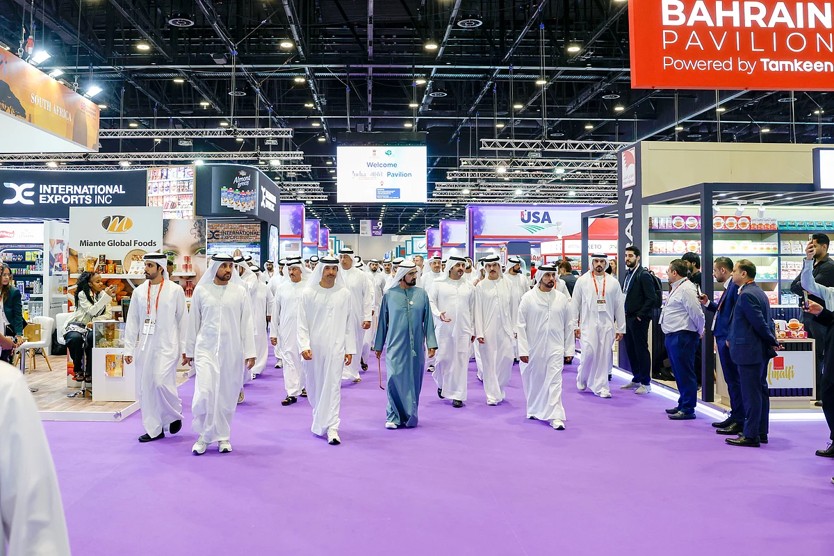 Photos: Sheikh Mohammed tours Gulfood 2026 as global food exhibition opens in Dubai