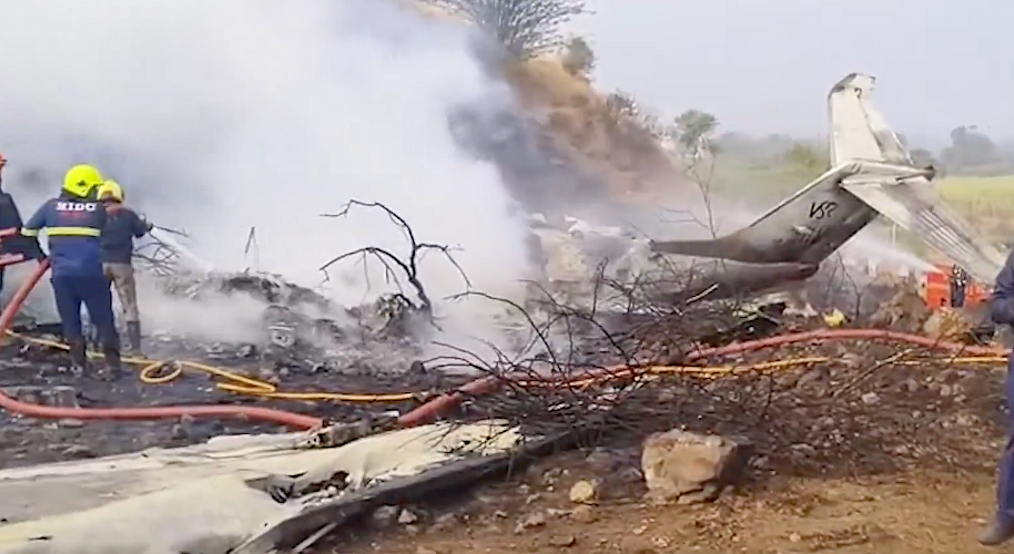 Plane carrying Maharashtra Deputy CM Ajit Pawar crashes, 'no survivors' yet authority says