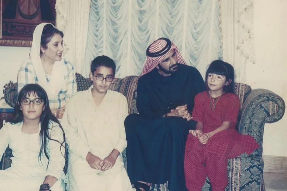Seltene Fotos von Benazir Bhutto, der Herrscherin von Dubai ...