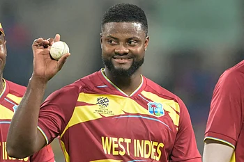 West Indies beats Scotland in T20 World Cup match; Shepherd claims hat-trick wickets