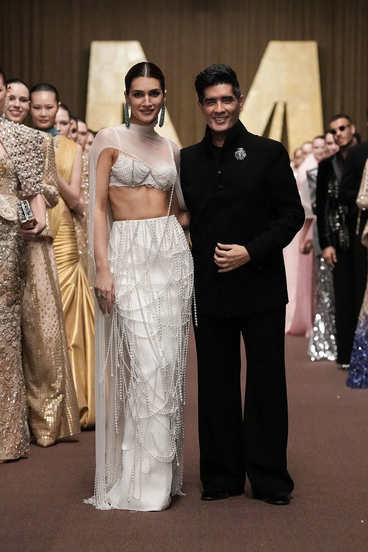 Look: Manish Malhotra delivers a grand finale at Dubai Fashion Week 2026