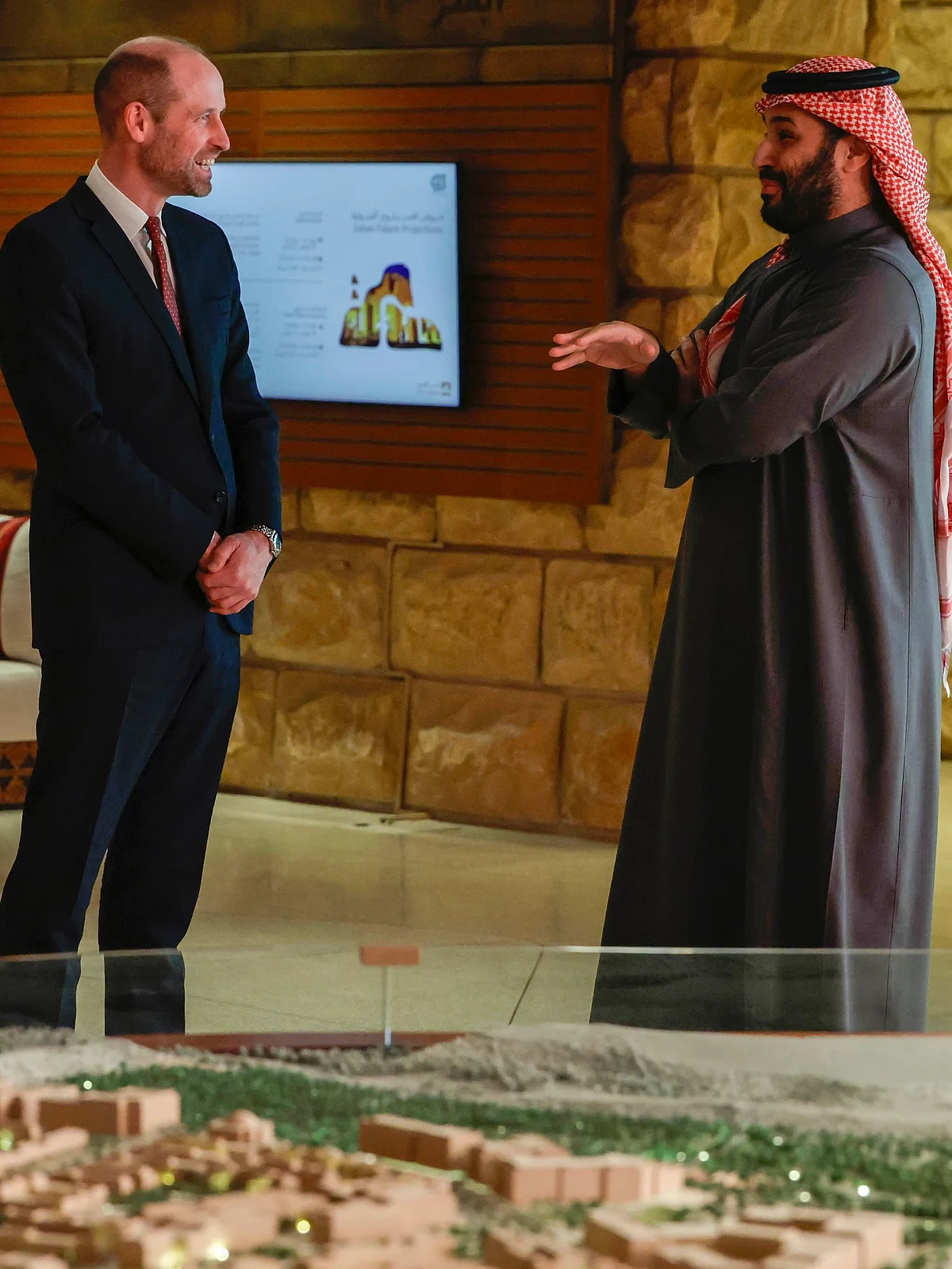 Watch: Prince William visits World Heritage Site in Saudi Arabia
