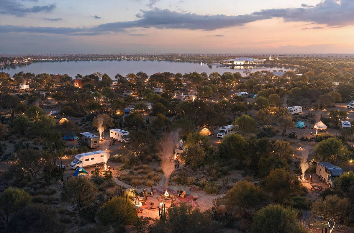 Dubai Ruler announces new attraction Al Layan Oasis with open-air cinema, lake, camping