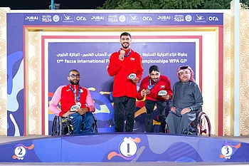 Othman clinches first gold for UAE at Fazza Para Athletics Championships