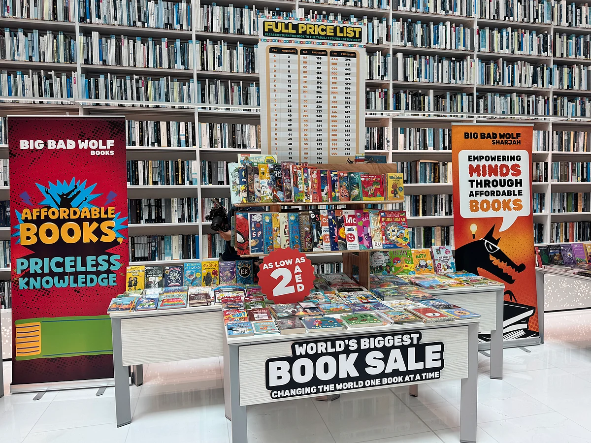 Book from Dh2: Big Bad Wolf sale returns to Dubai during Ramadan 2026