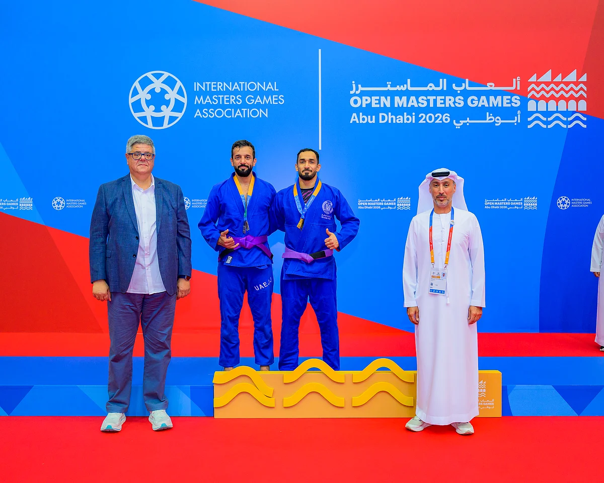 From space leaps to fighting on a mat: Sultan Al Neyadi wins silver medal in Jiu-Jitsu
