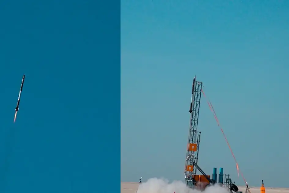 Dubai Rockets UAE successfully launches first homegrown hybrid rocket in major space ...
