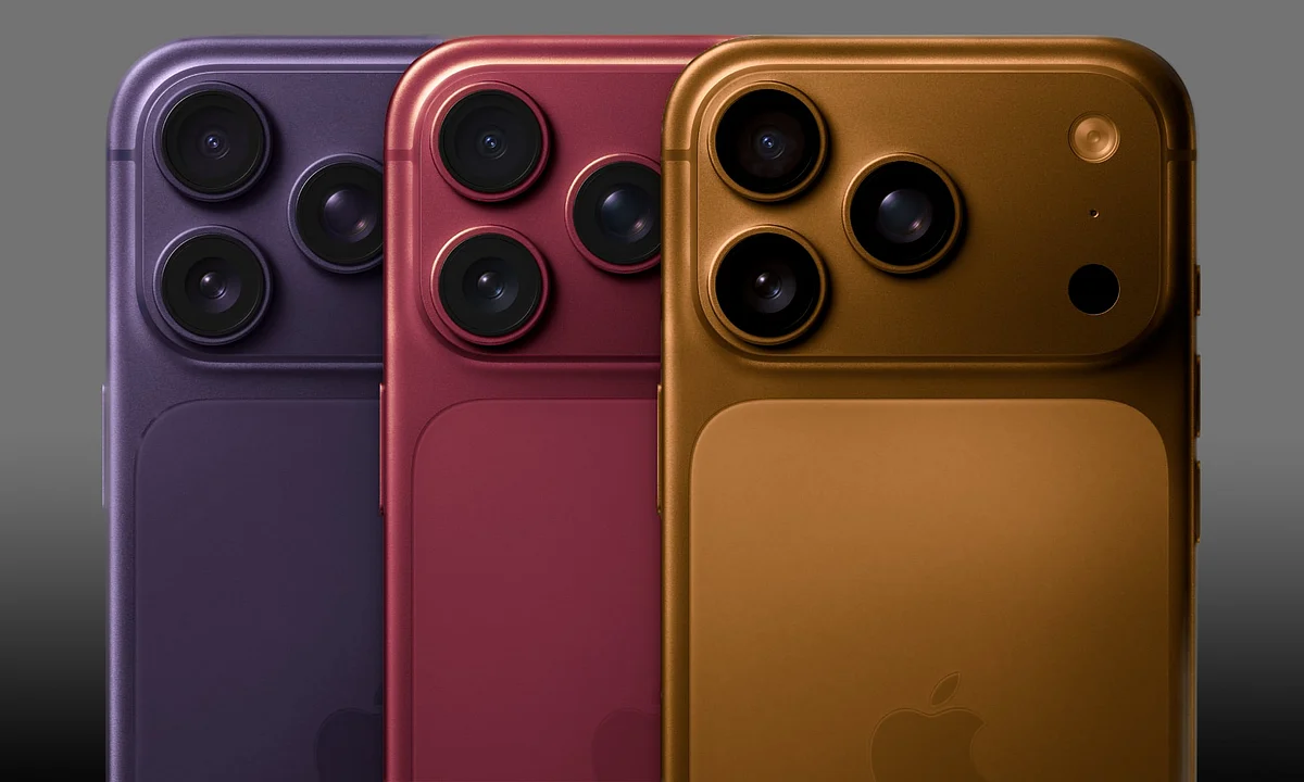 iPhone 18 Pro rumored colors: Purple, Burgundy, Coffee