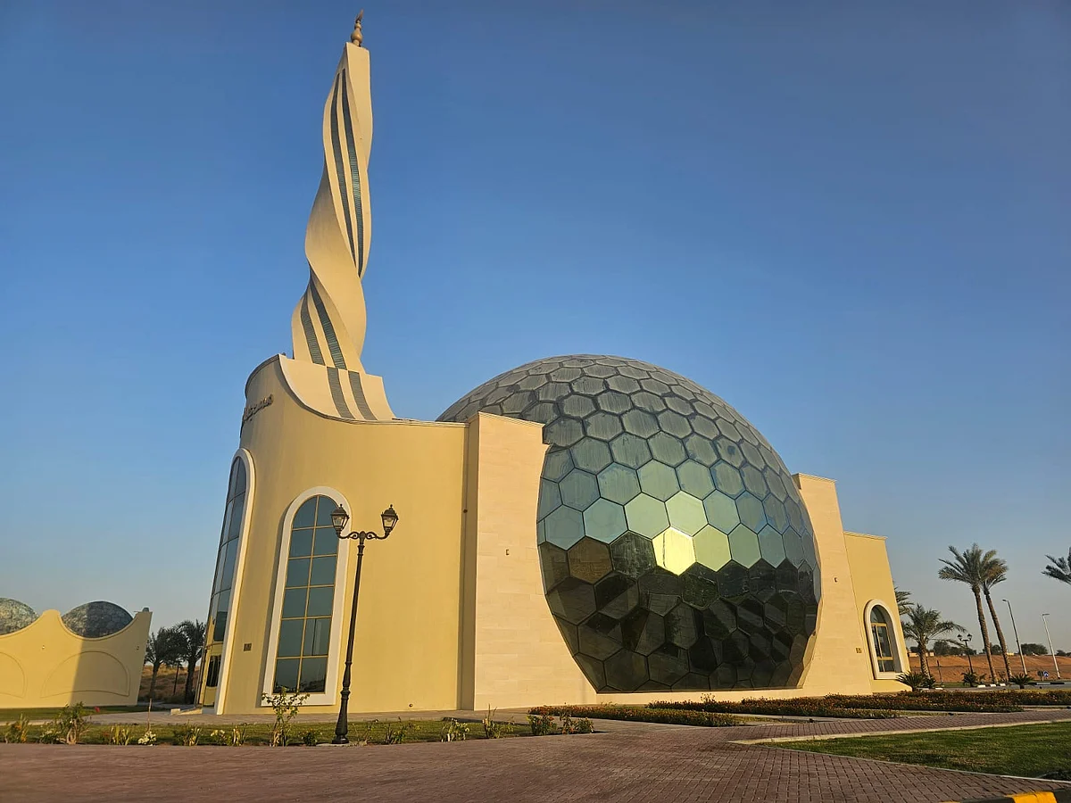 UAE mosques: Sharjah’s new prayer space with glass dome opens in time for Ramadan