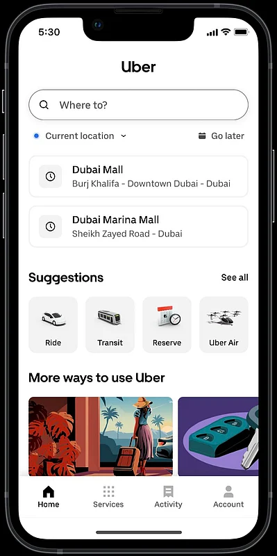 'Fly to Dubai airport in 11 minutes': How to book air taxis via Uber app