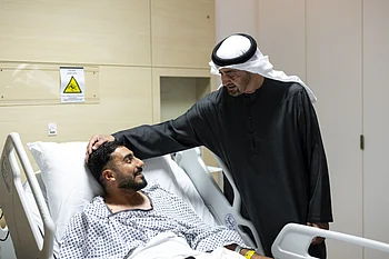 Day 7 of war: UAE President visits injured; Trump asks Iran for 'unconditional surrender'