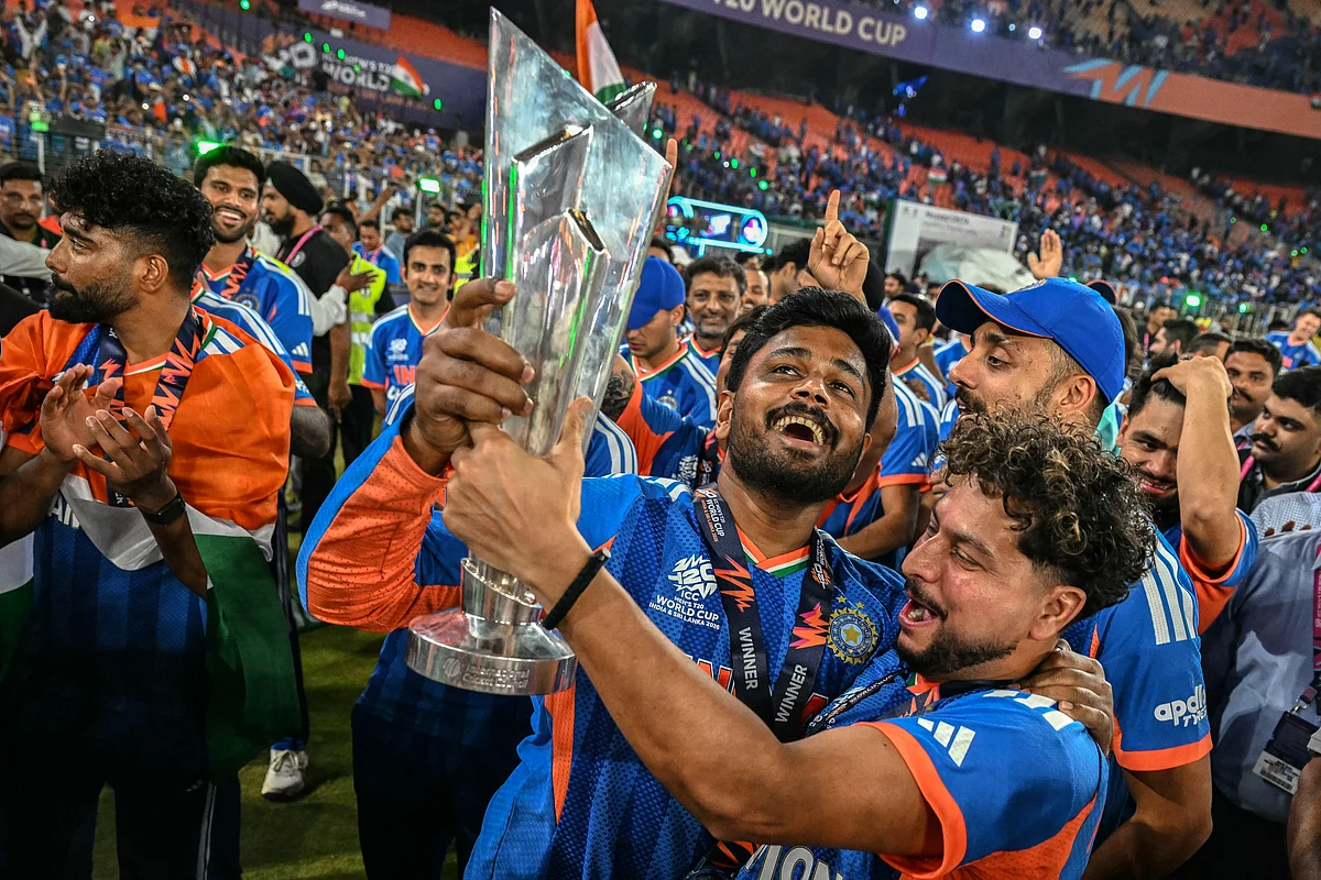 Samson rises from year of struggle to become India's World Cup hero