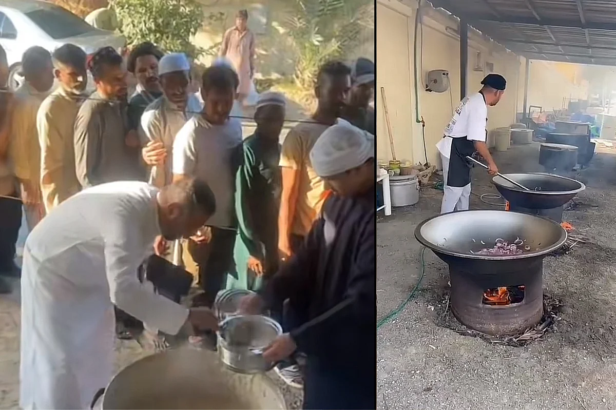 Look: Emirati cooks traditional wood-fire meals for up to 900 daily every Ramadan