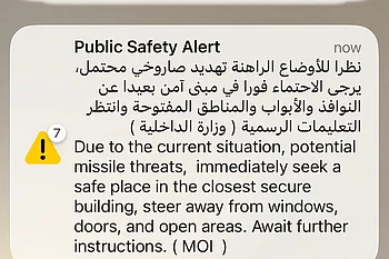 UAE emergency alerts: Why warnings don't always mean 'disaster'