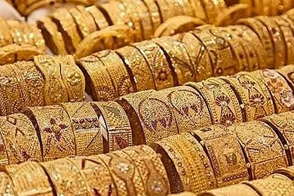 Die Goldpreise in Dubai stiegen innerhalb von 24 Stunden um über 14 Dirham ...