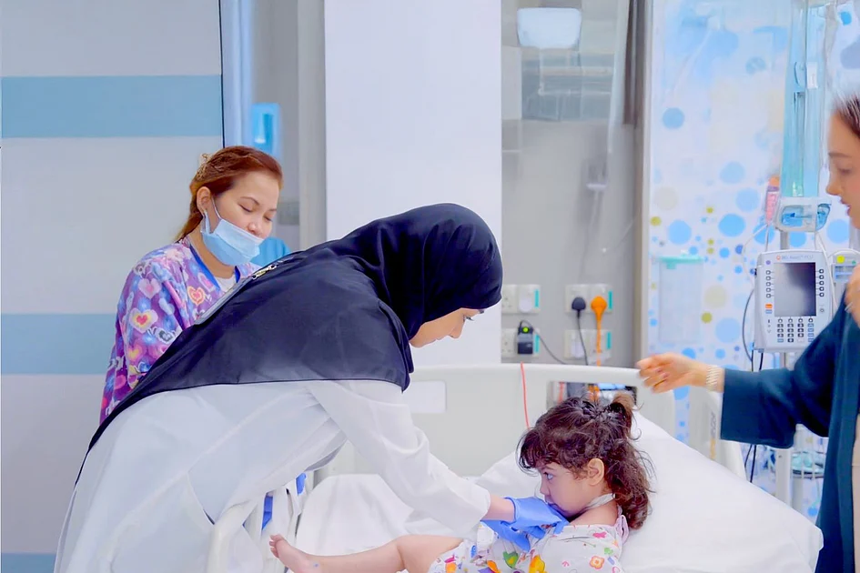 4-year-old heart transplant patient undergoes UAE's first paediatric ...