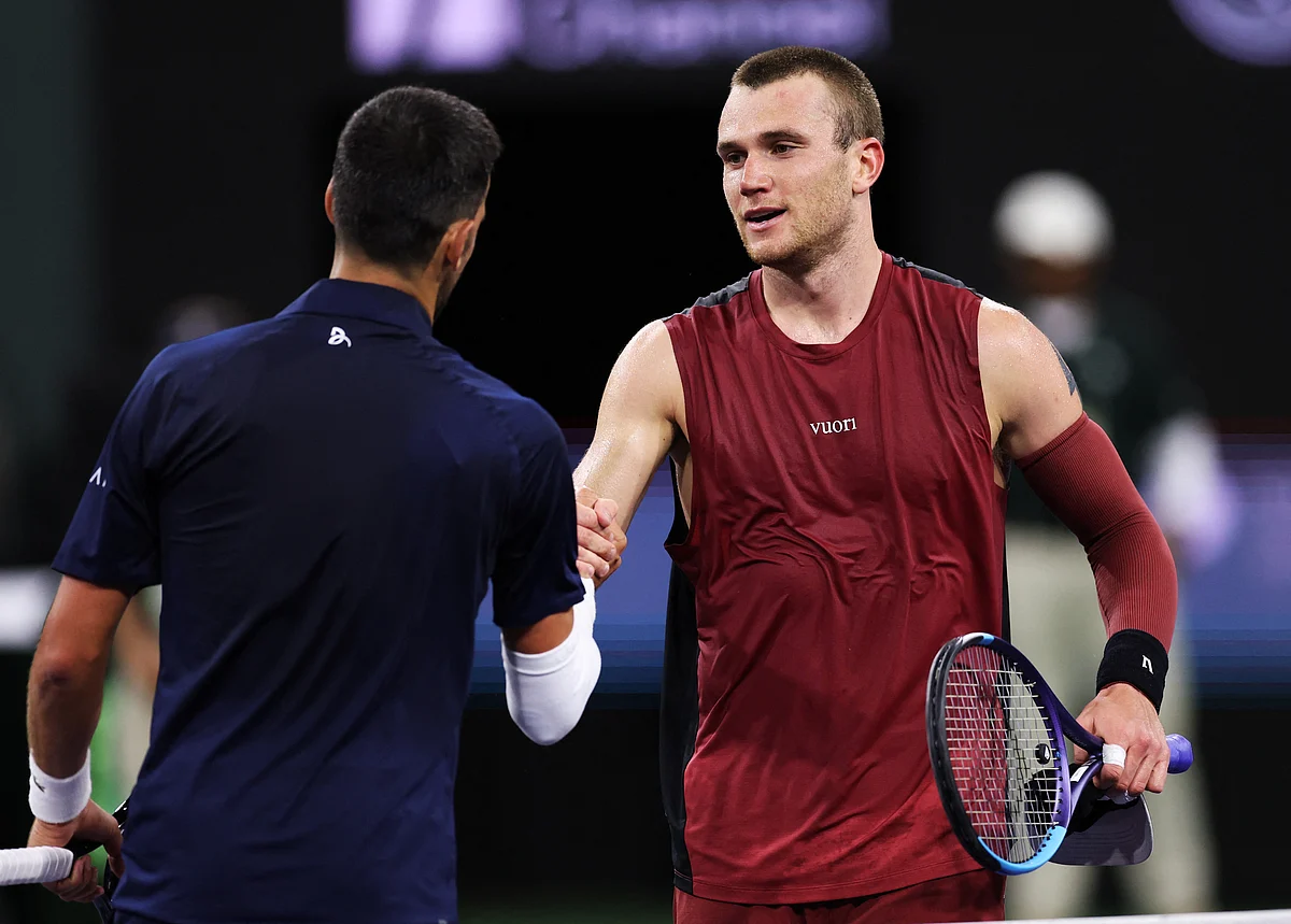 Tennis: Djokovic ousted by Draper at Indian Wells as Alcaraz marches on