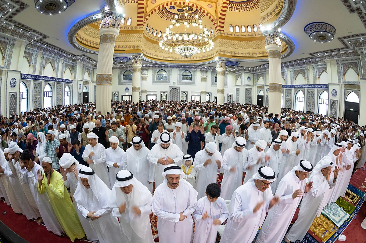 Look: Eid Al Fitr prayers bring calm and unity across the UAE