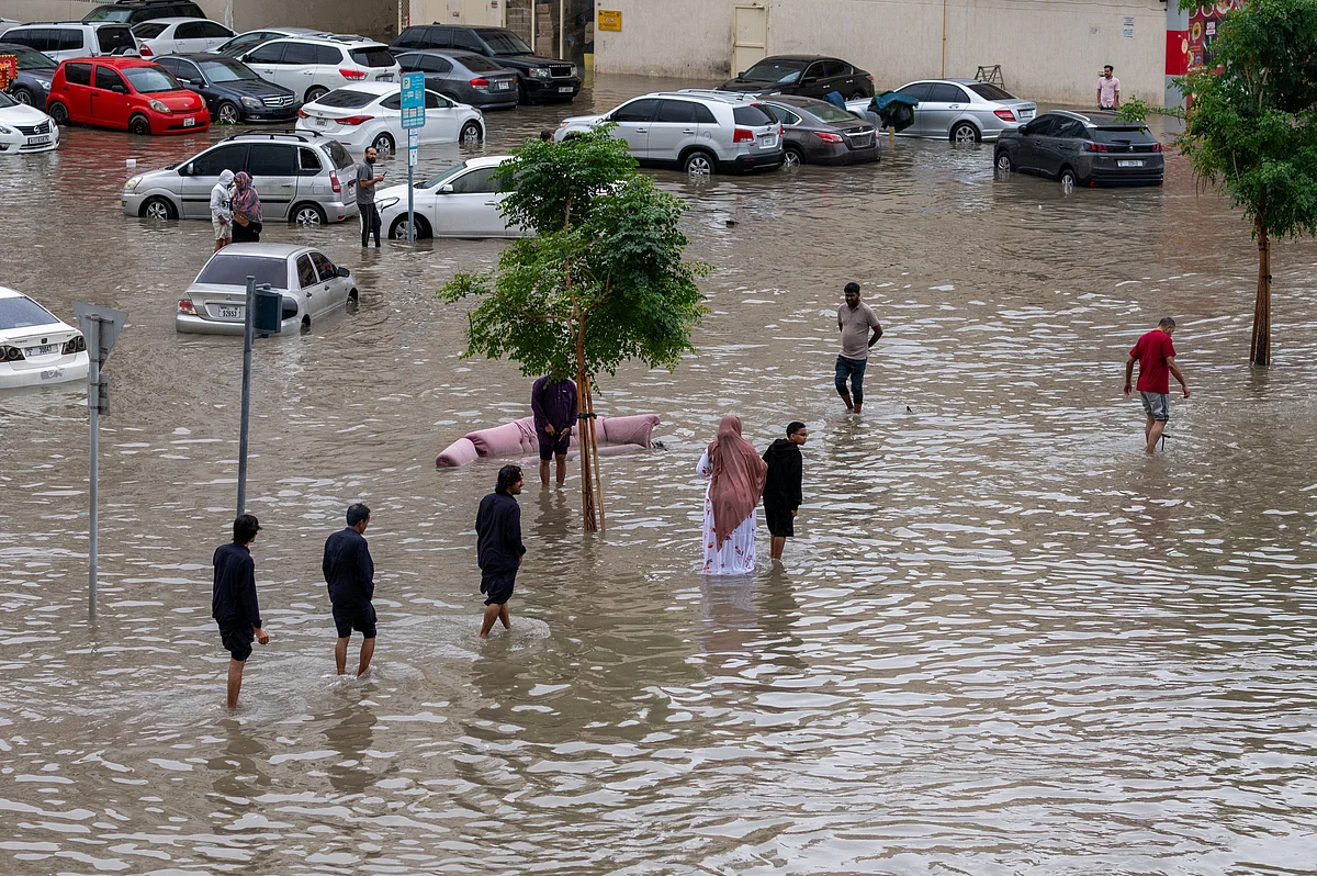 UAE residents deal with flooded homes, damaged cars after heavy rains