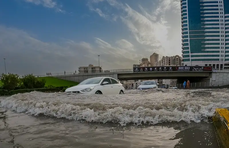 Rains in UAE: Shops flooded, but owners say timing saves businesses ...