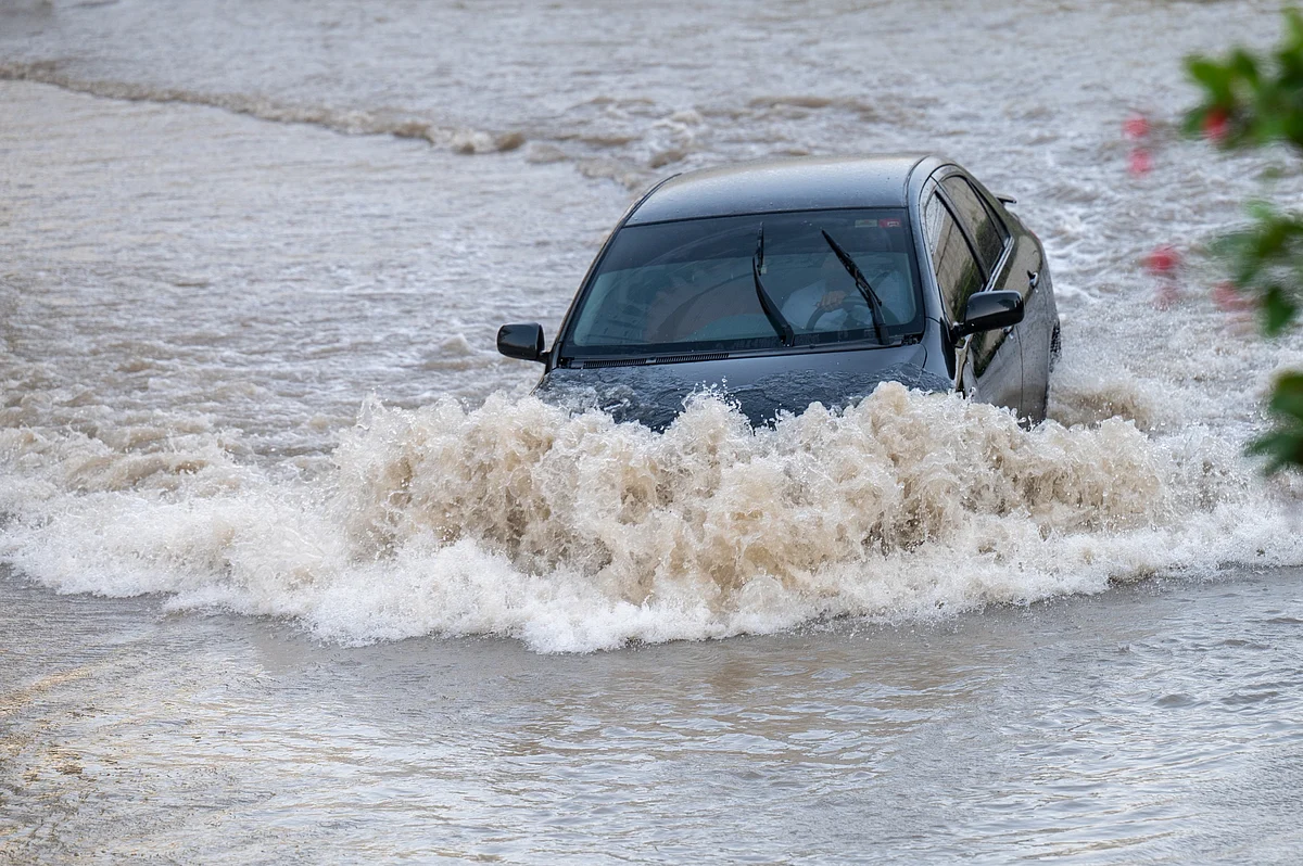 Where did it rain the most? 5 areas log over 226mm in one day