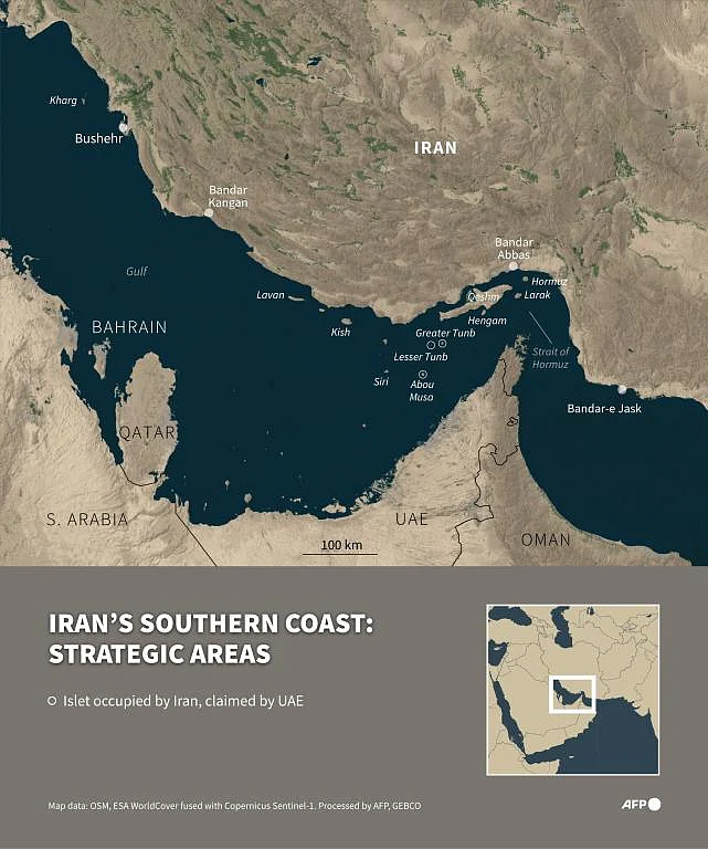 IRAN-ISRAEL-US-WAR-HORMUZ-GULF-MAP-GRAPHIC